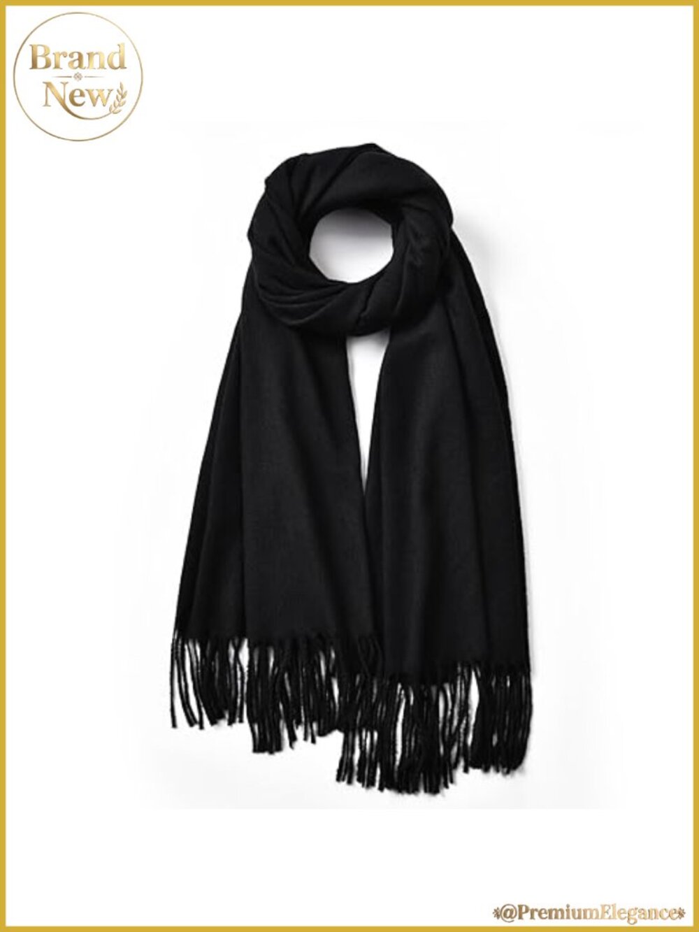 Women's Winter Scarf Soft Cozy Polyester Shawl Wrap Cold Weather